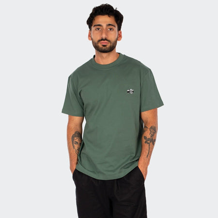 T-shirt Iriedaily Spiegelreflex jungle green