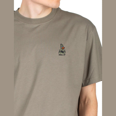 T-shirt Iriedaily What The Duck smokey olive