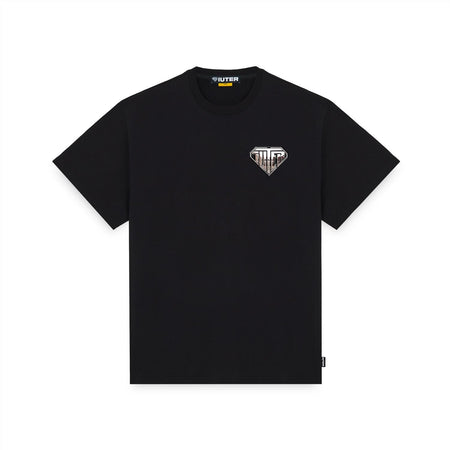 T-shirt Iuter Liquid Logo grey