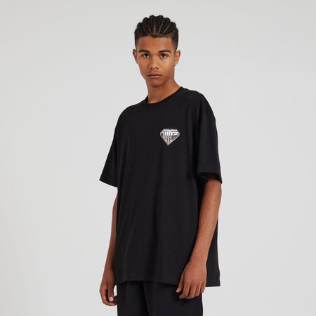 T-shirt Iuter Liquid Logo grey