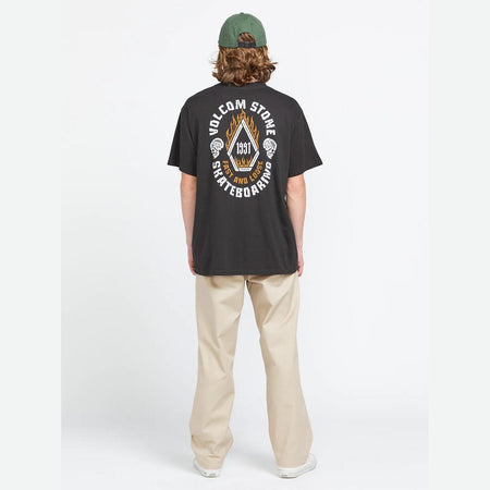 T-shirt Volcom Skate Vital Fast n Loose black