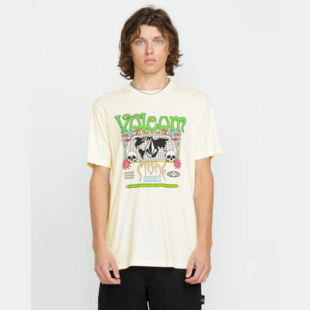 T-shirt Volcom Worldly off white