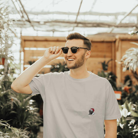 T-shirt unisex Ghettoblaster Kenjutsu off white