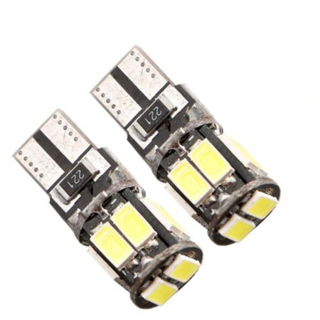 1 LAMPADINA LED TARGA T10 6SMD PER FIAT PUNTO 188 NO ERRORE BIANCO FREDDO 6000K