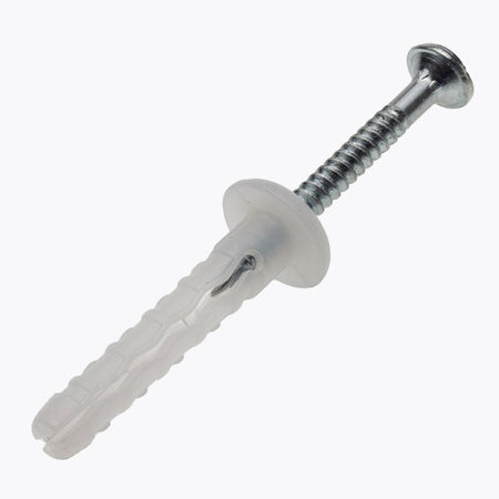 Tasselli X Cartongesso C/Vite A Piantare Mm.6X40 Tasselli Rapidi A Percussione