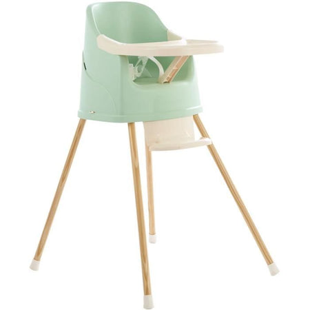 Sedia ad alta evolutiva Thermobaby Youpla Céladon Green - Made in Francia