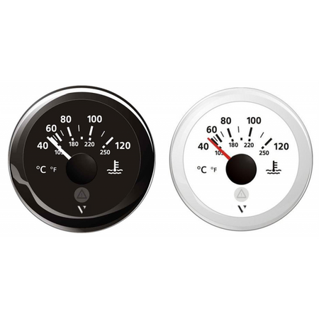 Termometro Acqua 12/24V Bianco