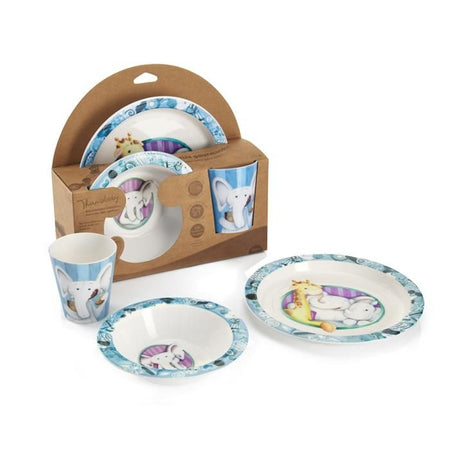 Booster della sedia per bambini + scatole di conservazione + scatola piatto a microonde + bavaglini semi-rigidi