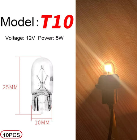LAMPADINE ALOGENE T10 W5W 12V
