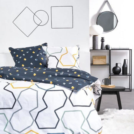 Set letto - TODAY - Sunshine - 119460 - 2 persone - 260x240 cm - Cotone - Stampato 11.41