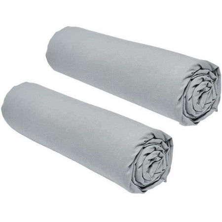 Set di 2 maledizioni essenziali di teday - 90 x 190 cm - 1 persona - 100% cotone - acciaio