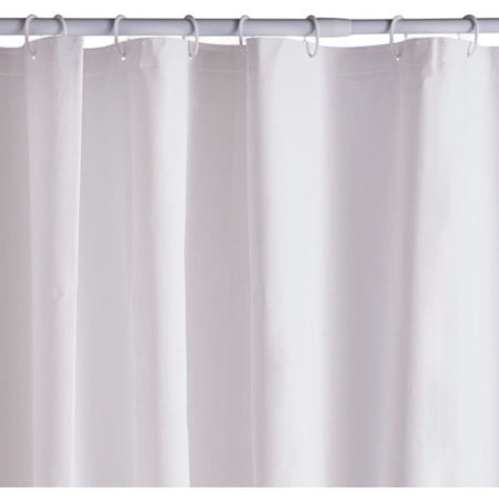 Tenda da doccia a nido d'ape - Bianca - PEVA - 180 x 200 cm - 12 ganci - UTILITY - TODAY
