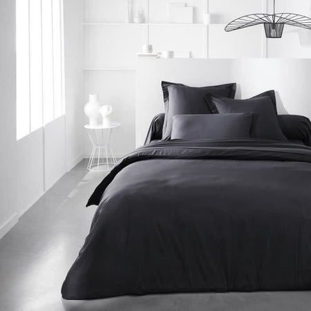 Taie de bocin teday essenziale - 45 x 185 cm - 100% United Cotton - Carbone