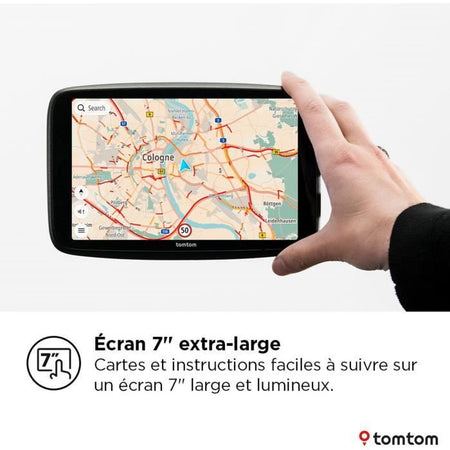 GPS - TOM TOM - GO Navigator - 7 - Mappe del mondo - Aggiornamento Wi-Fi