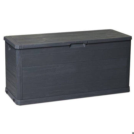 5five - baule grigio legnoso da 280 litri