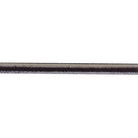 Treccia Elastica Nera Ø Mm.6 Mt100