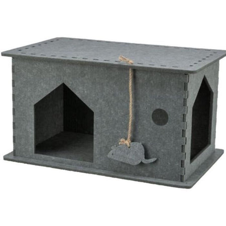 Rifugio - TRIXIE - Lene - Feltro - 54 x 30 x 35 cm - Grigio
