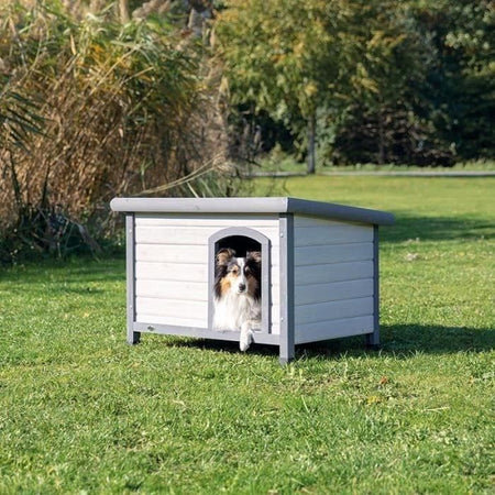 Natura - Cuccia per cani - Classic con tetto piano