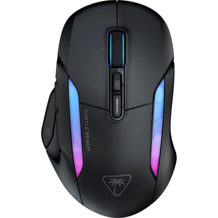 Mouse da gioco wireless - Turtle Beach Kone II Air - Ergonomico - Nero, Bluetooth, 26.000 DPI, volante 4D