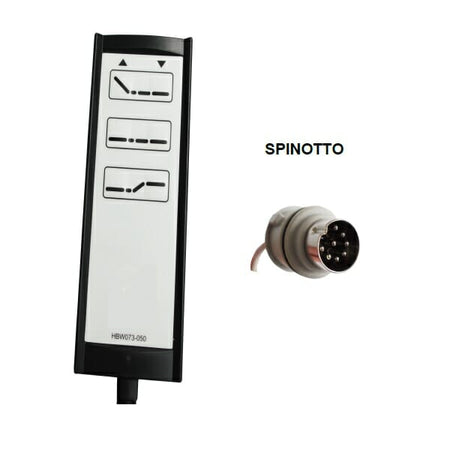 Telecomando per letto 6 tasti 02071002