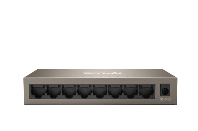 Tenda SWITCH BUSINESS TEG1008M - IEEE 802.3uxab 8x Self Adjust RJ45 Gigabit- Capacità 16Gbps- Protez fulm 6KV su ogni porta