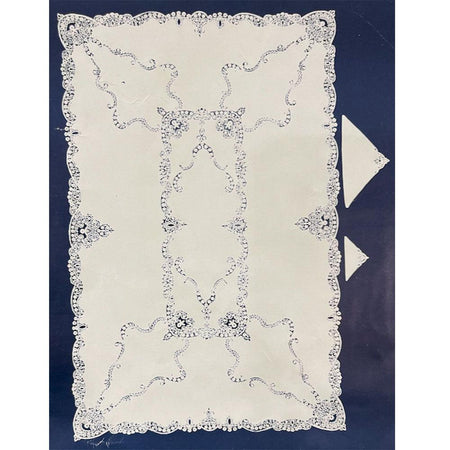 Bellora servizio da Tavola per 12 persone in puro Lino e Cantù D70 - Passarelli Biancheria