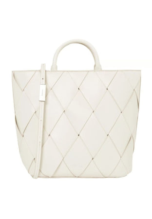 calvin klein BORSA CK WOVEN MEDIUM TOTE da donna