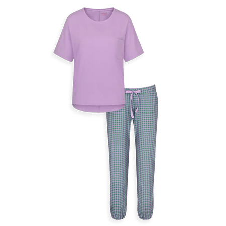 Triumph Pigiama Estivo da Donna Mix e Match 10214847+10215196 Lilla S54 - Passarelli Biancheria