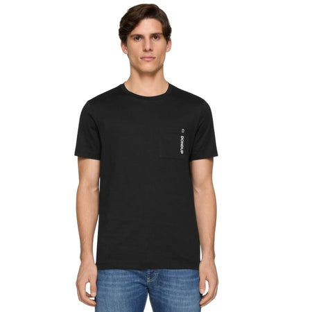DONDUP t-shirt uomo dondup - t-shirt - nero da uomo