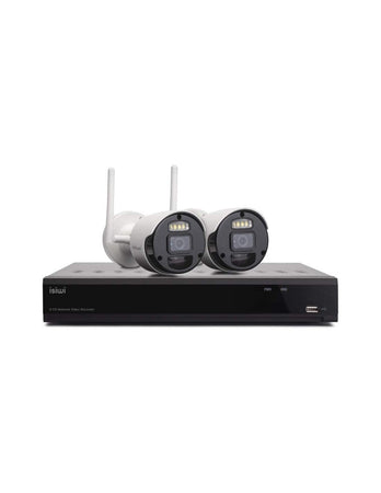 Isiwi Connect2 Kit Videosorveglianza WiFi per uso Interno/Esterno
