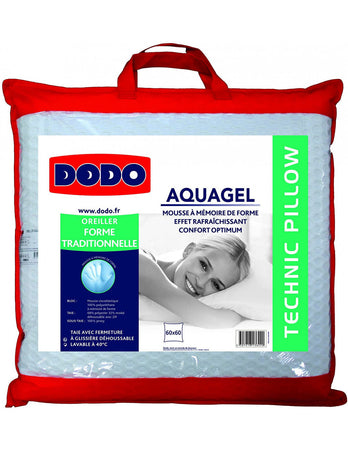 Cuscino Dodo Aquagel in poliestere/Modal, uni + rivestimento sotto poliestere/