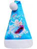 Cappello Babbo Natale Disney Frozen per Bambini, Blu, Taglia Unica