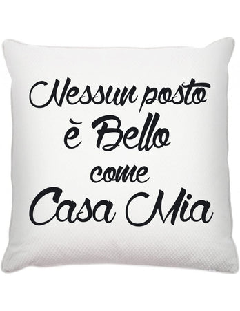 CUSCINO STAMPA DIGITALE EFFETTO PIUMA 40X40 CM