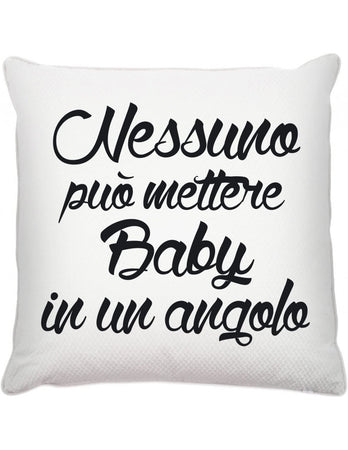 CUSCINO STAMPA DIGITALE scritta