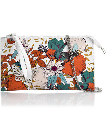FIRENZE ARTIGIANI borsa a mano Liboria in pelle bianco 24,5X2X14 Cm