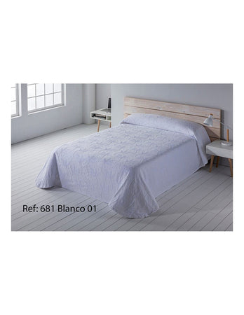 ENCAMA TRAPUNTA CROCHET 681 BIANCO 180X270 CM