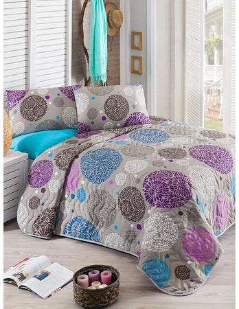 Eponj Home Copriletto Trapuntato Ibena Liliac 200x250 cm