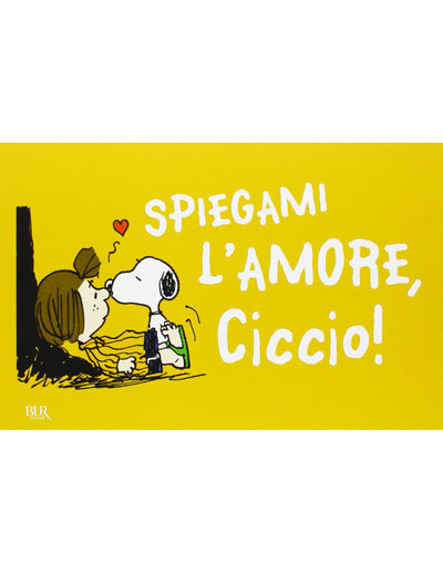 Biglietto con Spazio Dedica Spiegami l'amore, Ciccio!