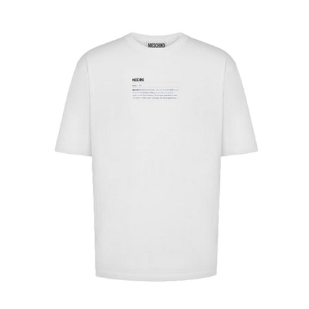 MOSCHINO COUTURE t-shirt uomo moschino couture - t-shirt - bianco da uomo