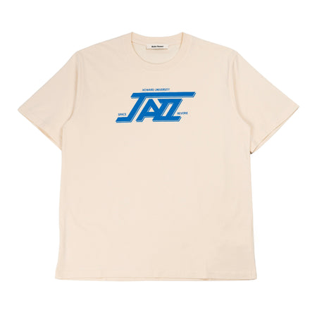 WALES BONNER Jazz T-shirt in Ivory da uomo