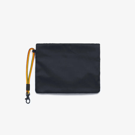 K-Way Beauty Case unisex Nimes impermeabile in nylon blu con zip multicolor