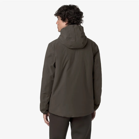 K-WAY jack st reversible capospalla uomo caldo Reversibile con Design Impermeabile K6128VW B3A