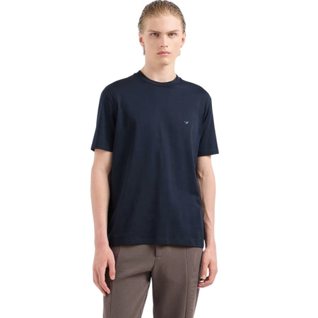 EMPORIO ARMANI t-shirt uomo emporio armani - t-shirt - blu da uomo