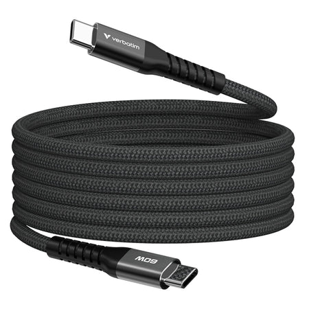 Verbatim Cavo Magnetico Sync Charge Usb-C To Usb-C 60W 120 Cm_Nero
