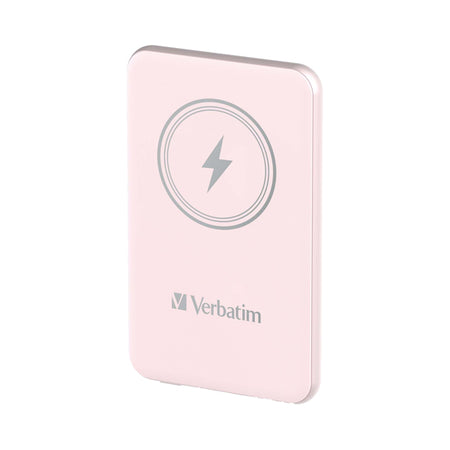 Power Bank Wireless Magnetico 5000 Mah Rosa_ Verbatim