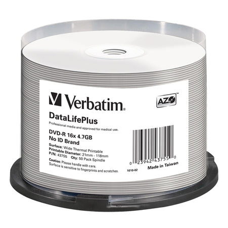 Scatola 50 Professional Wide Thermal Printable No Id 16 4.7Gb / 120'