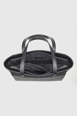 VERDE FASHION | Borsa a spalla dettaglio camoscio