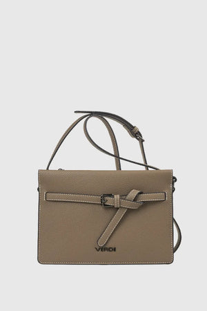 VERDE FASHION | Borsa a tracolla in ecopelle