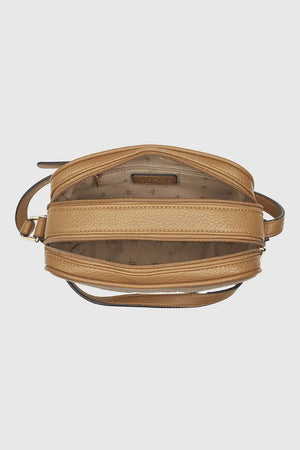 VERDE FASHION | Camera bag in ecopelle goffrata
