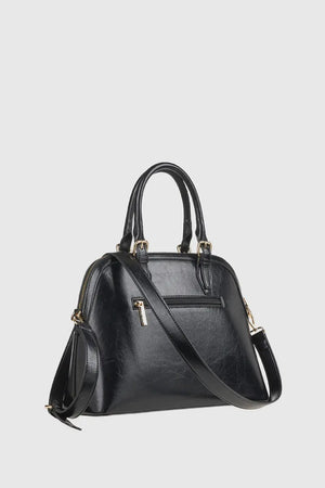 VERDE FASHION | Borsa a mano in ecopelle verniciata